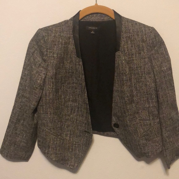 Ann Taylor Jackets & Blazers - Ann Taylor Marble colored tuxedo jacket